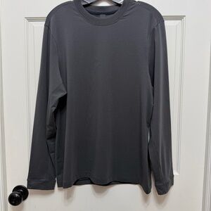 NEW NWOT lululemon athletica Men's Long Sleeve Crew - Charcoal Gray